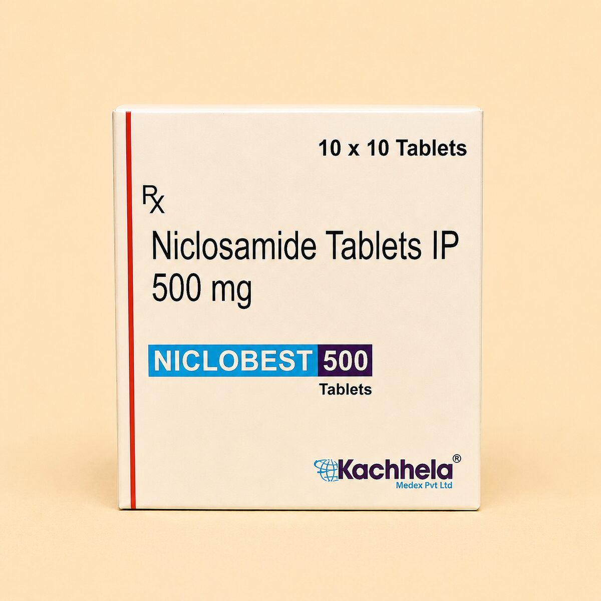 Niclobest Niclosamide 500mg Tablets